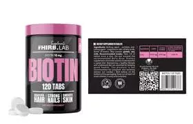 HIRO Labs Biotin 10 mg - 120 tabletta