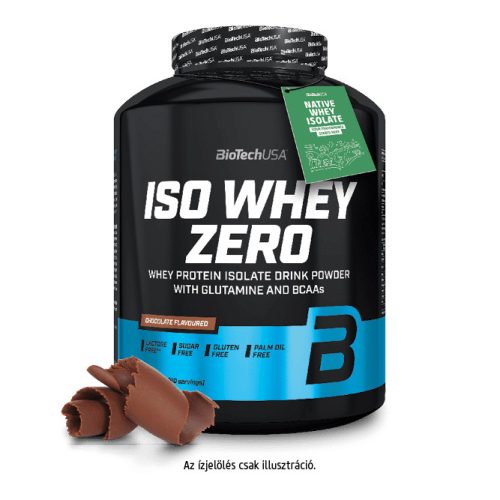 BioTechUSA Iso Whey Zero prémium fehérje - 2270 g - Cookies & Cream