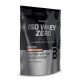 BioTechUSA Iso Whey Zero Black tejsavófehérje-izolátum alapú italpor - 500 g - Eper
