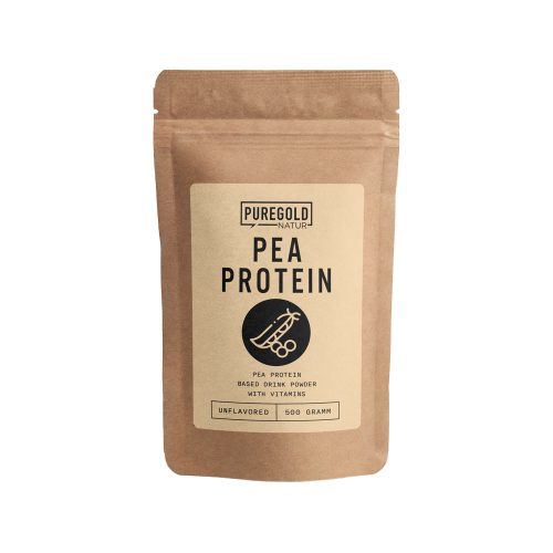 Pure Gold Natur Line Vegan borsó Fehérje italpor - Ízesítetlen 500g