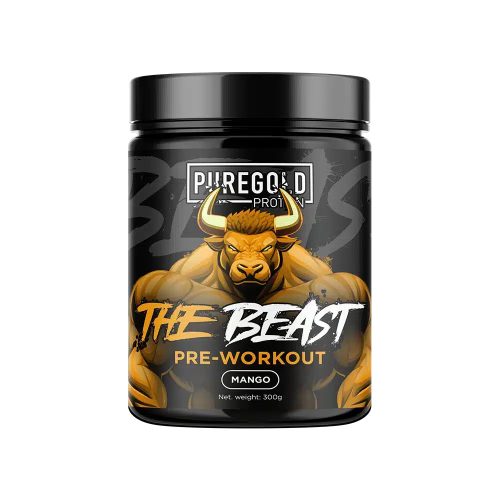 Pure Gold The beast - edzés előtti ízesített italpor 300g
