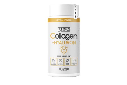 Pure Gold Collagen + Hyaluron  - 60 kapszula
