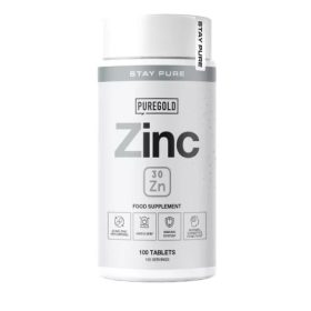   Pure Gold Zinc 20mg étrendkiegészítő tabletta - 100 tabletta