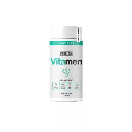 Pure Gold VitaMen étrend-kiegészítő kapszula - 60 kapszula