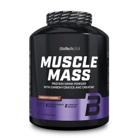   BioTechUSA Muscle Mass szénhidrát- és fehérjetartalmú italpor - 4000 g