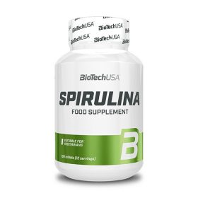 BioTechUSA Spirulina - 100 tabletta