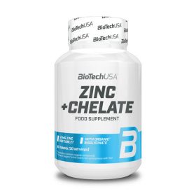 BioTechUSA Zinc+Chelate - 60 tabletta