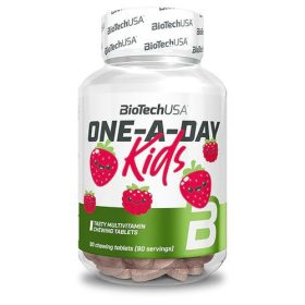 BioTechUSA One-A-Day KIDS - 90 rágótabletta