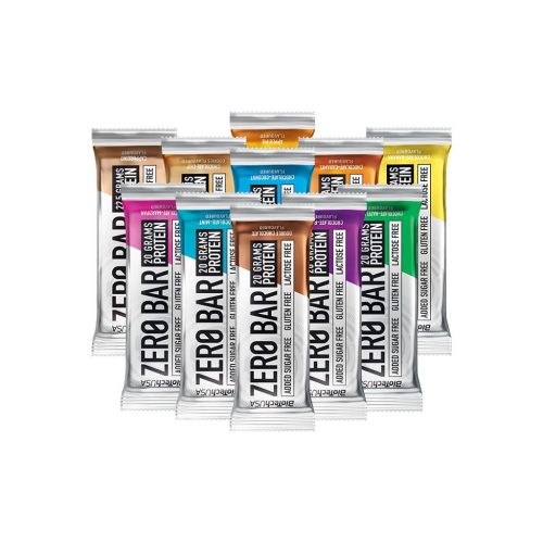 BioTechUSA Zero Bar fehérje szelet - 50 g - Almás pite