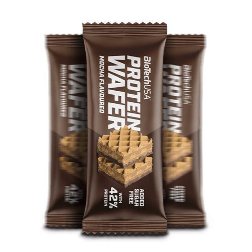 BioTechUSA Protein Wafer - 35 g - Mokka