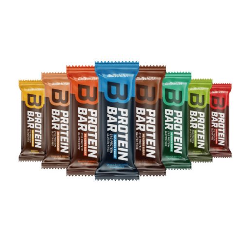 BioTechUSA Protein Bar fehérjeszelet - 70 g - Pisztácia