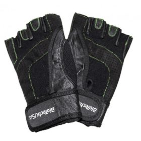 BioTechUSA Toronto Fekete bőr kesztyű - XXL