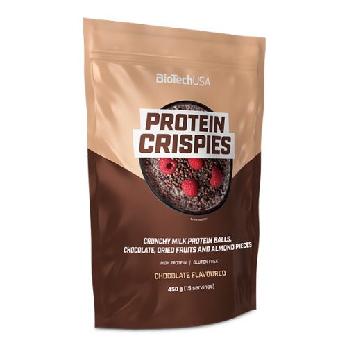BiotechUSA Protein Crispies 450g - csokoládé 