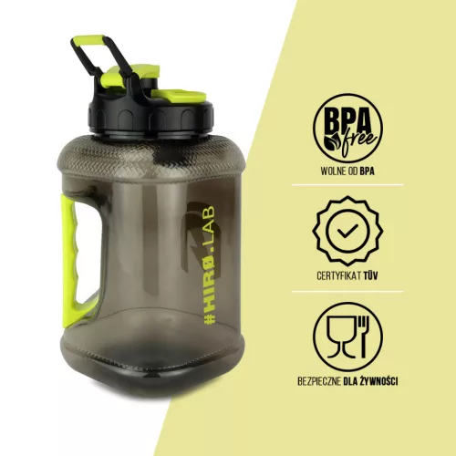 Hiro Lab Water Jug  1,9L - fekete füst