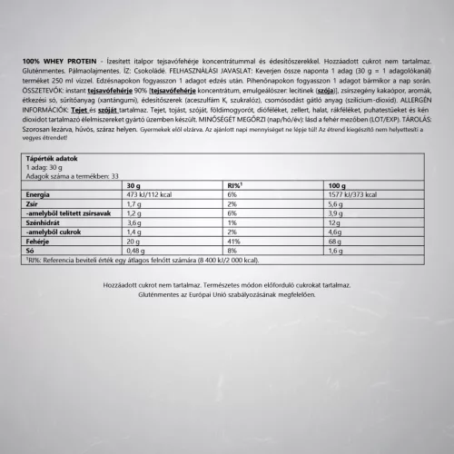 Suleiman Nutrition 100% Whey Protein 1000g