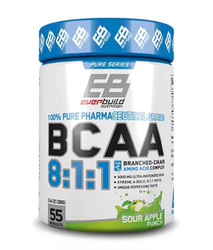 EverBuild Nutrition - Pure BCAA 8:1:1 - Alma punch / Sour Apple Punch