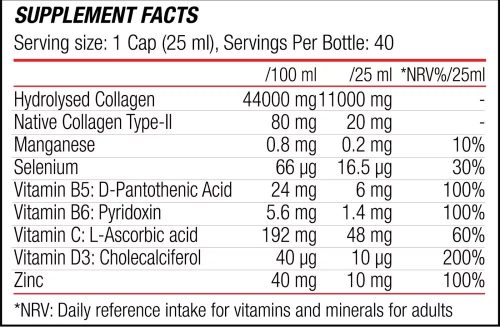 BLADE SPORT Blade Collagen Liquid Zero (1000 ml) - cseresznye