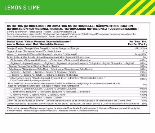 Optimum Nutrition AmiN.O. Energy 270 g