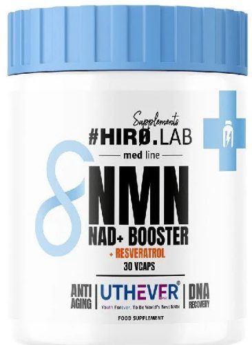 Hiro Lab NMN Nad+Booster+Resveratrol 30 Vegetáriánus Kapszula