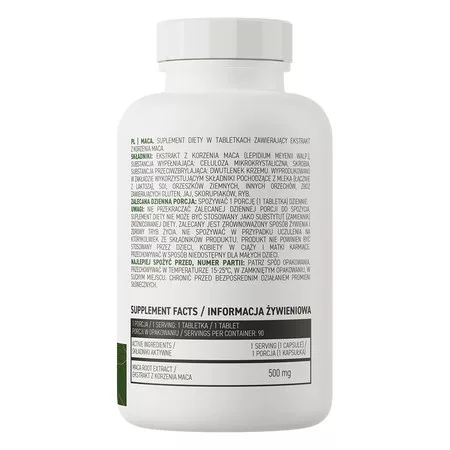 OstroVit Maca gyökér kivonat 500mg - 90 Vege tabletta