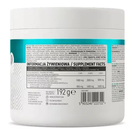 OstroVit CLA 1000 mg 150 kapszula (LIMITED EDITION)