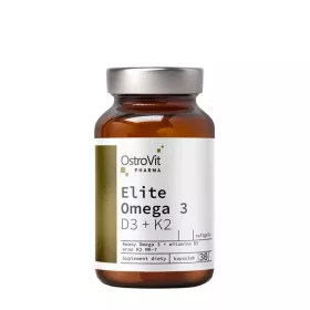   OstroVit Pharma Elite Omega 3 D3 + K2 30 caps (utolsó 2 db készleten)