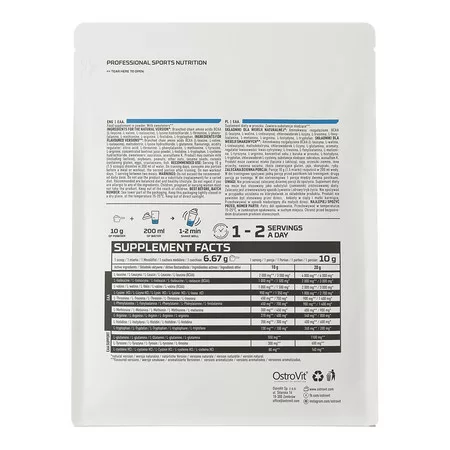 Ostrovit EAA 600 g - grapefruit