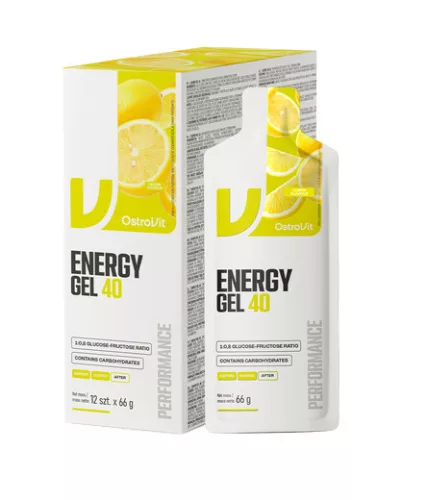 OstroVit Energy gel - citrom