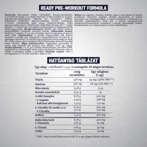 Suleiman Nutrition Ready pörgető 210g - feketeribizli