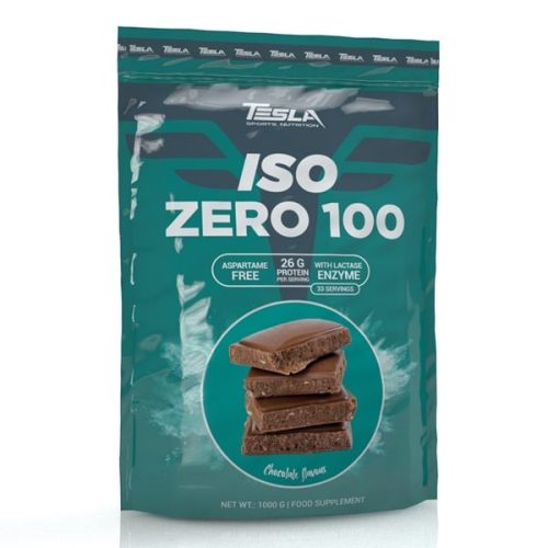 Tesla Iso Zero 100 1kg - málna joghurt