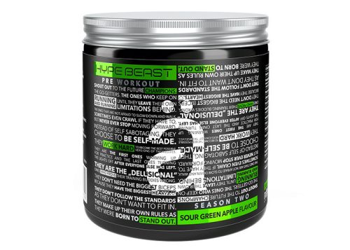 Nanosupps HYPE BEAST edzés előtti energizáló - 320g berry mix