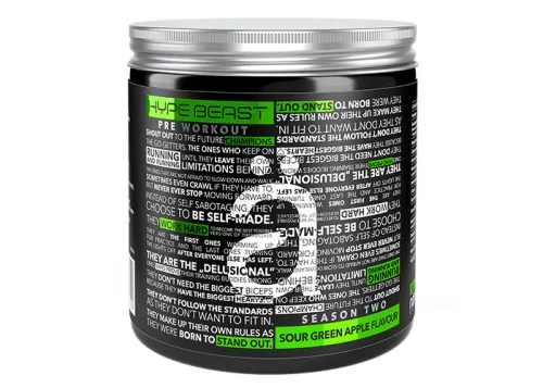 Nano Supps HYPE BEAST edzés előtti energizáló - 320g sour watermelon
