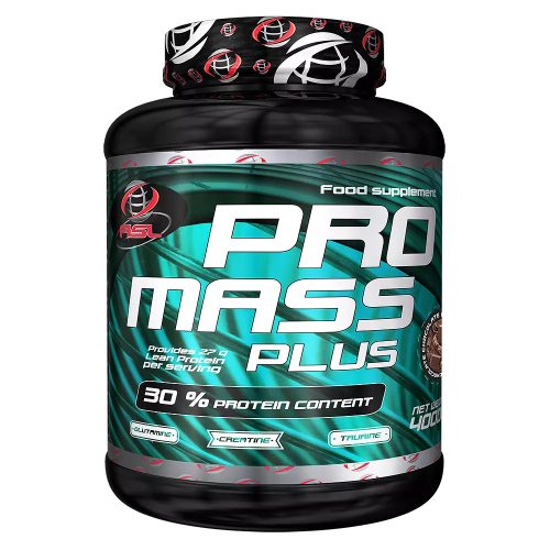 ALLSPORTS LABS Pro Mass Plus 1000g/4000g - banán, 4000g