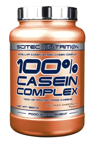 Scitec Nutrition 100% Casein Complex (0,92 kg) - belga-csokoládé