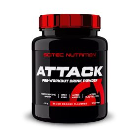 Scitec Nutrition Attack (416 gr.) - blood orange
