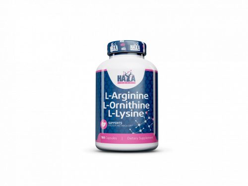 Haya Labs – L-Arginine L-Ornithine L-Lysine / 100 kapszula