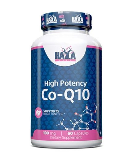 Haya Labs – High Potency Co-Q10 100mg. / 60 caps