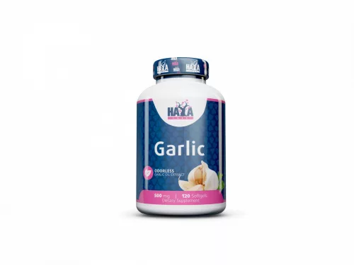 Haya Labs - Odorless Garlic 500mg. / 120 Softgels