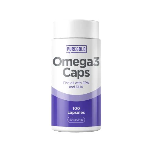 Pure Gold Omega 3 halolaj kapszula - 100 kapszula
