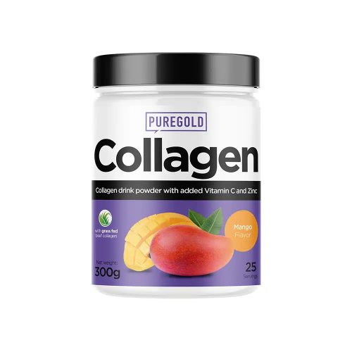 Pure Gold Collagen marha 300g - málna