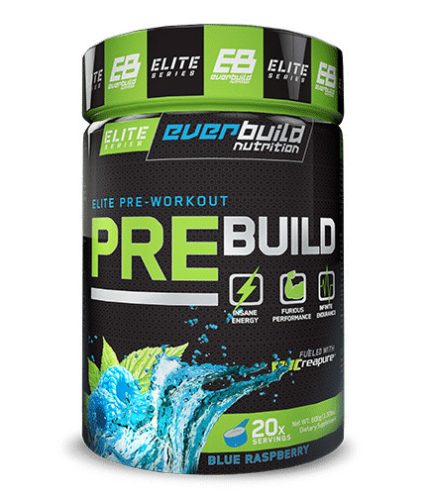 EverBuild Nutrition – PRE Build / 600gr - Blue Raspberry