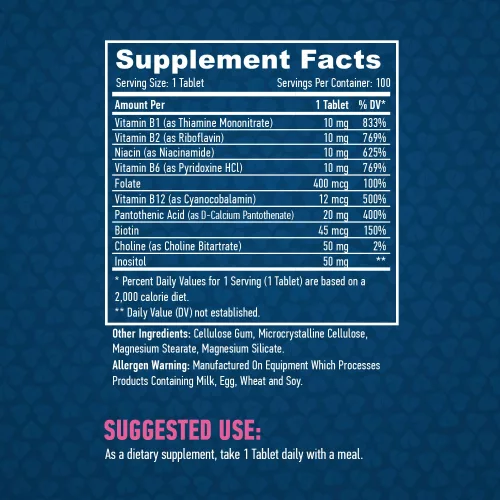 Haya Labs – B-Basic 100 Tabs.