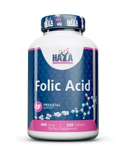 Haya Labs – Folic Acid 800mcg / 250 Tabs