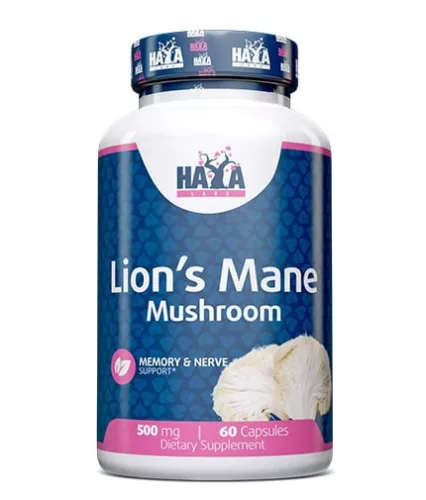 Haya Labs – Lion's Mane Mushroom 500mg. / 60 Caps