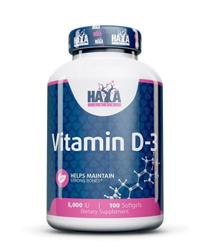 Haya Labs – Vitamin D3 / 5000 IU / 250 tab