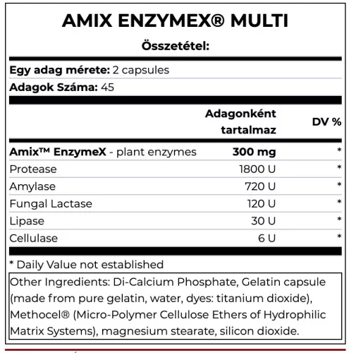 AMIX Nutrition – EnzymEx® Multi (90 kap.)