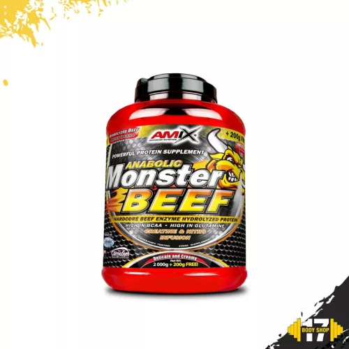 AMIX Nutrition – Anabolic Monster BEEF 90% Protein - 1000 g - Vanilla-Lime