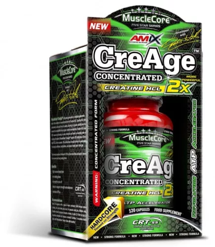 AMIX Nutrition – MuscleCore® DW - CreAge® Concentrated  120cps BOX