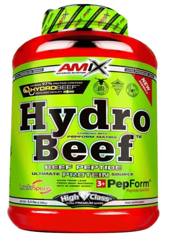 AMIX Nutrition – Hydro Beef Protein High Class Proteins 1000g/2000g - Wild Chocolate Cherry, 1000g