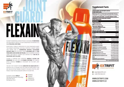 Extrifit Joint Guard Flexain  1000 ml - málna